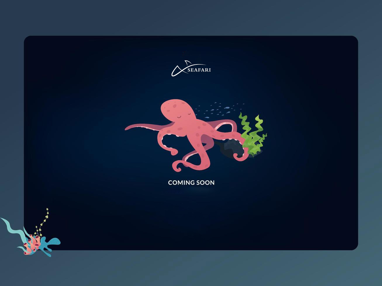 Marine Life Finder under construction